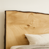 Live Edge Spruce Head Board